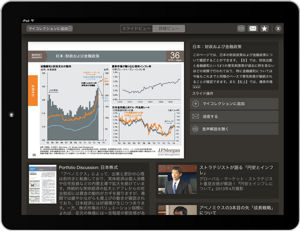  最新の経済関連レポート、動画、主要な資産クラスに関する解説等の多彩なコンテンツ最新の経済関連レポート、動画、主要な資産クラスに関する解説等の多彩なコンテンツ