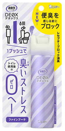 「消臭力 DEOXトイレ用スプレー ファインブーケの香り」