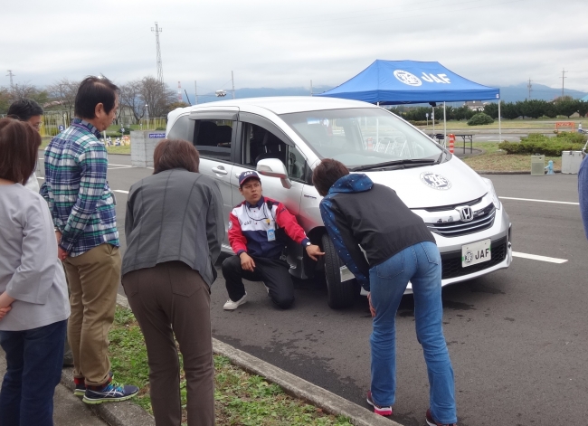 車の点検