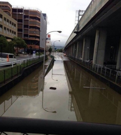 2014年8月大雨の安佐南区