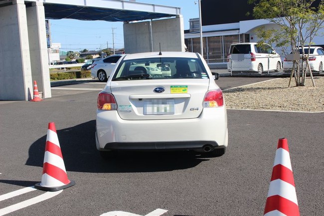 車庫入れの様子