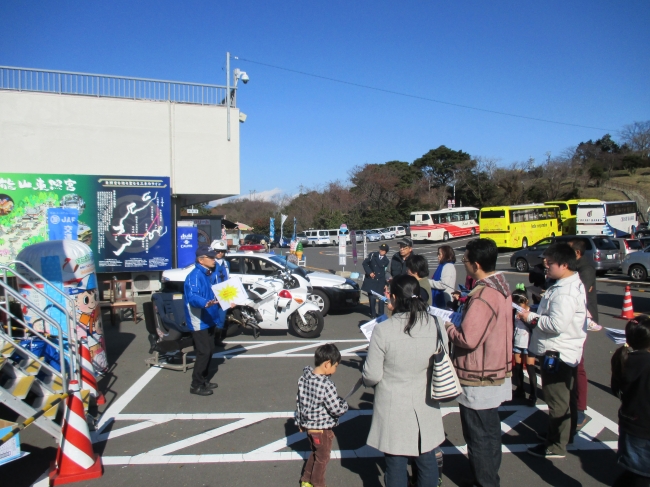 交通安全啓発ステージ　イメージ