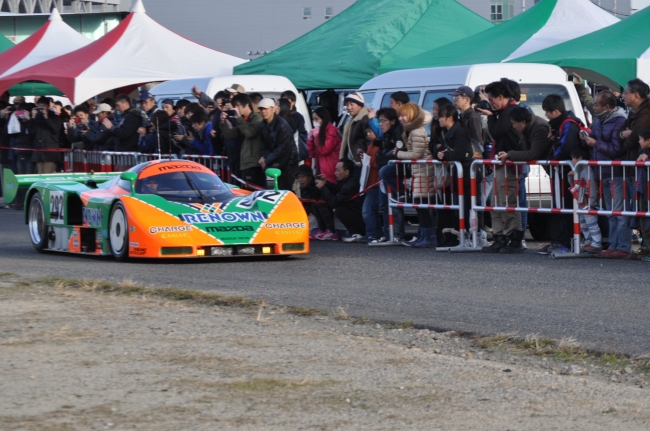 ＭＡＺＤＡ７８７Ｂ　デモ走行（ドライバー：従野孝司選手）