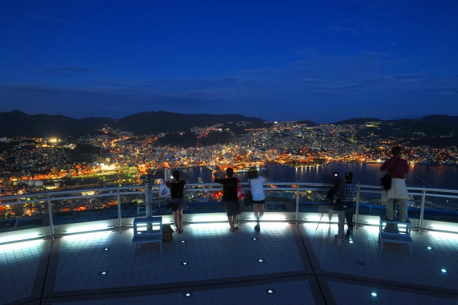 稲佐山展望台からの夜景