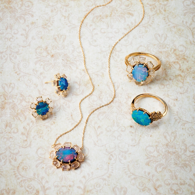 pierced earrings 90,000yen necklace 85,000yen ring 85,000yen ring 83,000yen