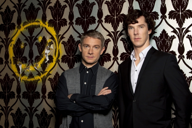 「SHERLOCK シャーロック」（シーズン2） © Colin HuttonSteve Brown © Hartswood Films 2012