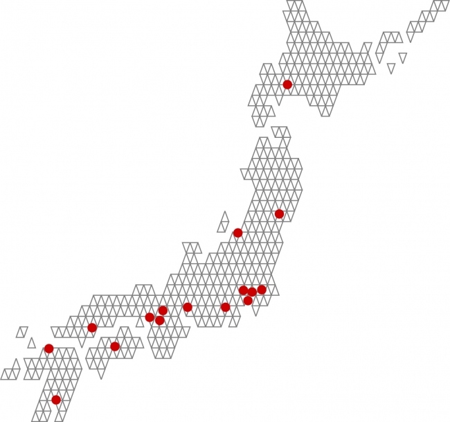 全国16拠点