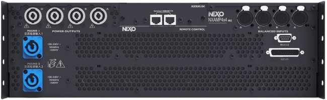 NEXO パワードデジタルTDコントローラー『 NXAMP4x4MK2 』