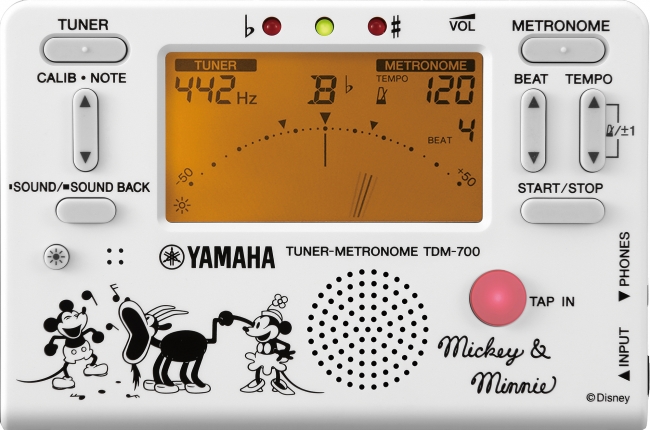ヤマハ チューナーメトロノーム『TDM-700DMN5』