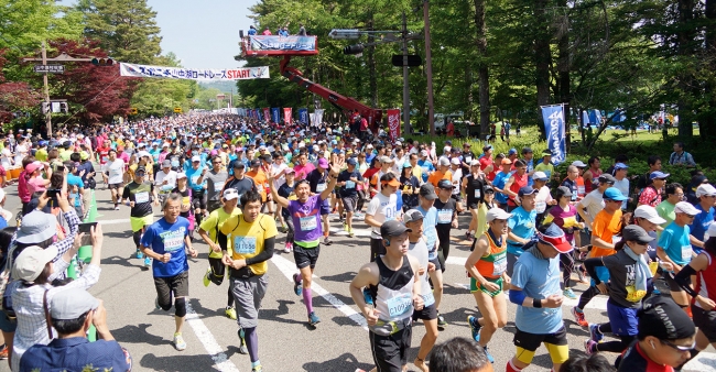 第38回 スポニチ山中湖ロードレースの様子