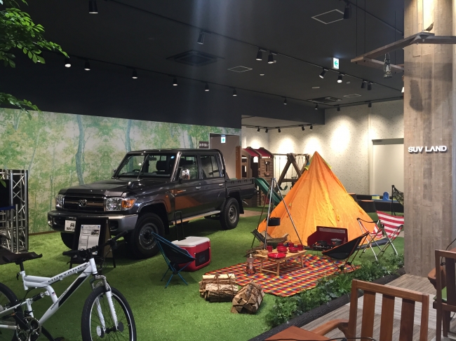 SUV LAND名古屋　店内