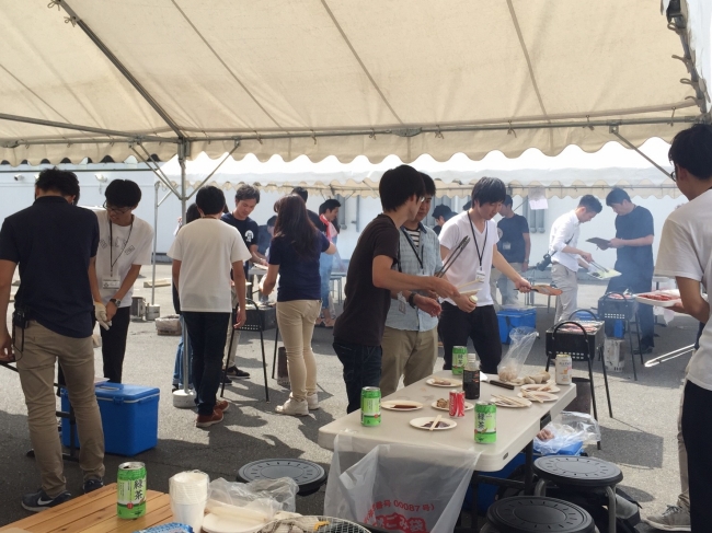 BBQ採用面接の様子