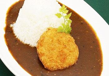 三島しらすコロッケカレー　￥1100