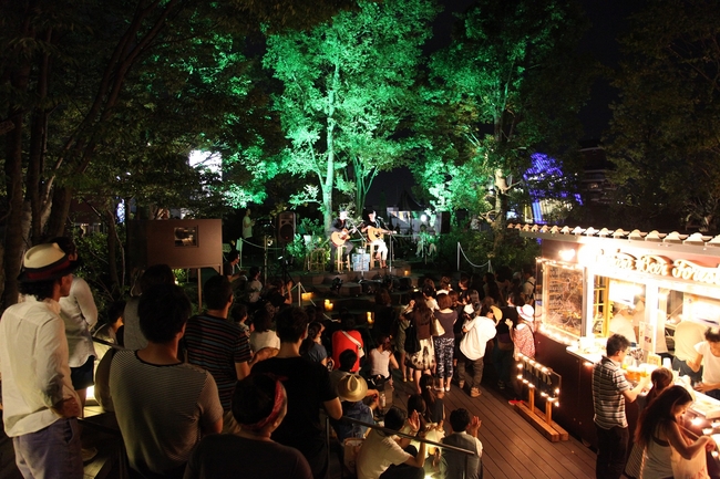 「OMOHARA BEER Forest」“満月WEEKEND”会場の様子