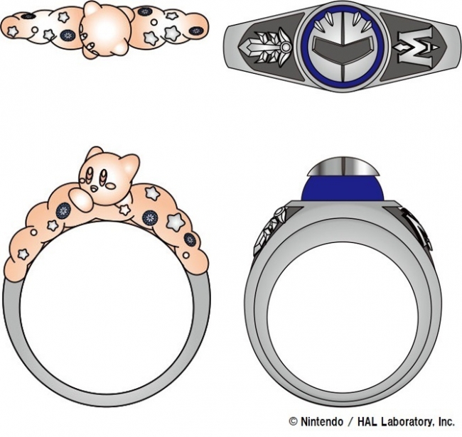 限定　プププレミアムリング　カービィ、メタナイト