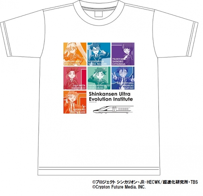 TBSストア限定 シンカリオン　Tシャツ　(オールキャスト）S,M,L.