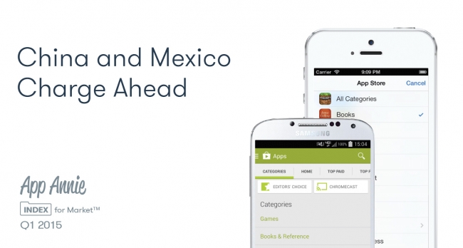 中国はiOS、メキシコがGoogle Playでダウンロードが急上昇