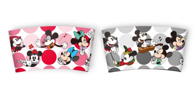 「ディズニーパス限定オリジナルカップスリーブ（非売品）」商品イメージ © Disney