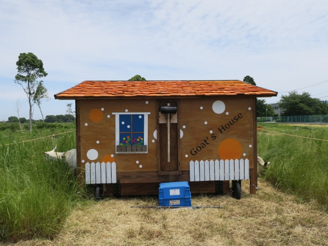 リニューアルし、強度・デザイン性がともに向上した小屋