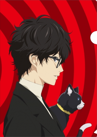 「PERSONA5ぴあ」アニメイト特典 A4クリアファイル　©ATLUS ©SEGA／PERSONA5 the Animation Project