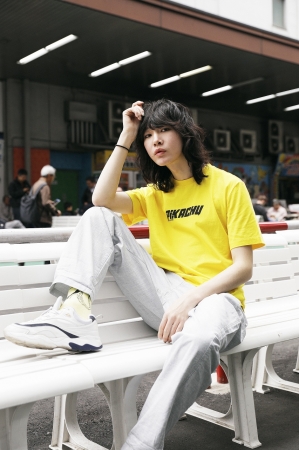 NAME：GIRO (@giro.tanaka)　Tシャツ：1,799円、パンツ：参考商品