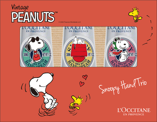 SNOOPY ハンドトリオ IS