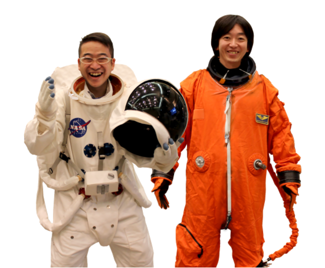 1日目のワークショップ講師・宇宙兄さんズ！