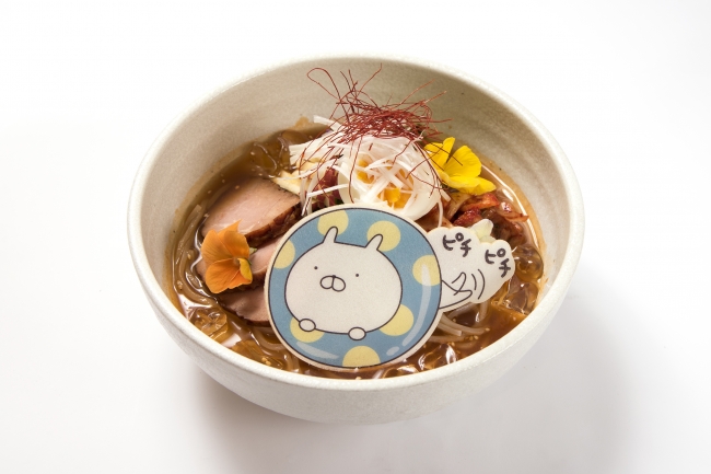 うさまるピチピチ冷麺 ￥1,390（税抜き）