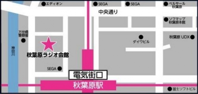 ※「とらのあな2nd PREMIUM」アクセスMAP