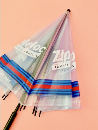 BEAMS COUTUREがデザインしたZiploc©リサイクル傘