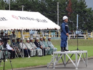 今治海上保安部長からの講評