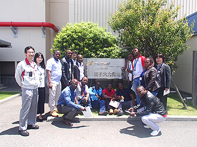 磯子火力発電所見学の様子（神奈川県横浜市）