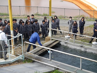 坑廃水処理原水確認