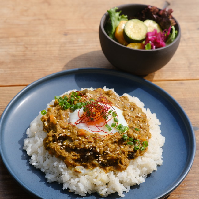 カツオのキーマカレー