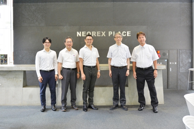 NEOREX PLACE命名記念式典