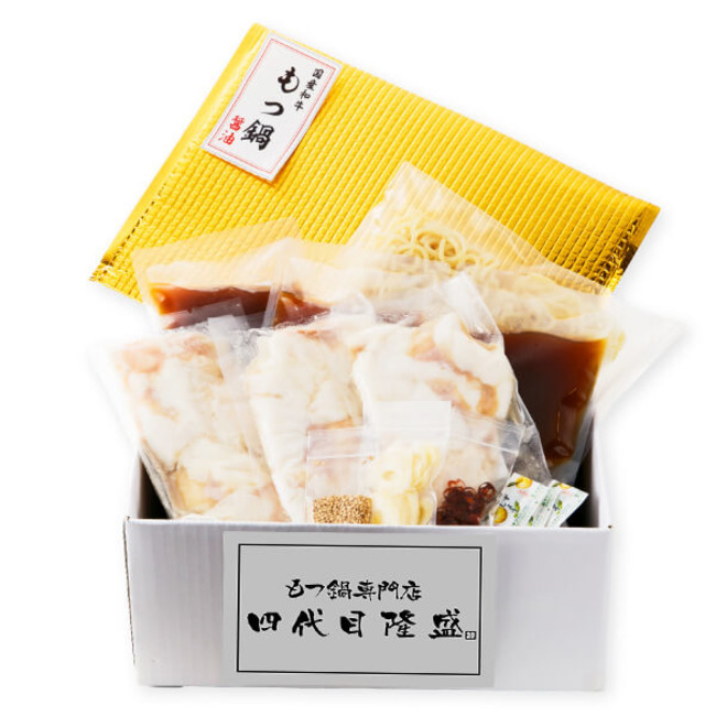 特別価格‼ 【国産和牛もつ鍋（醤油）2～3人前】  希望小売価格：4,860円 ➡ 4,298円（税込）