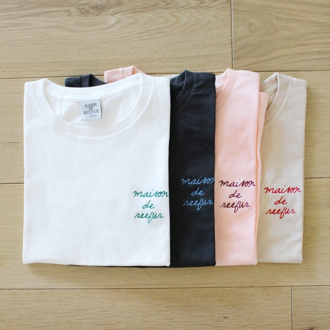 ■ エンブロイダリーロゴTシャツ NT$1,500 (+ tax)