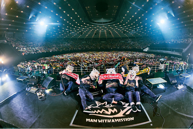 MAN WITH A MISSION／Photo by Daisuke Sakai