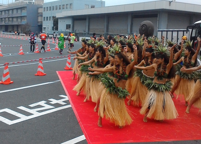 2015給水パフォーマンスの模様