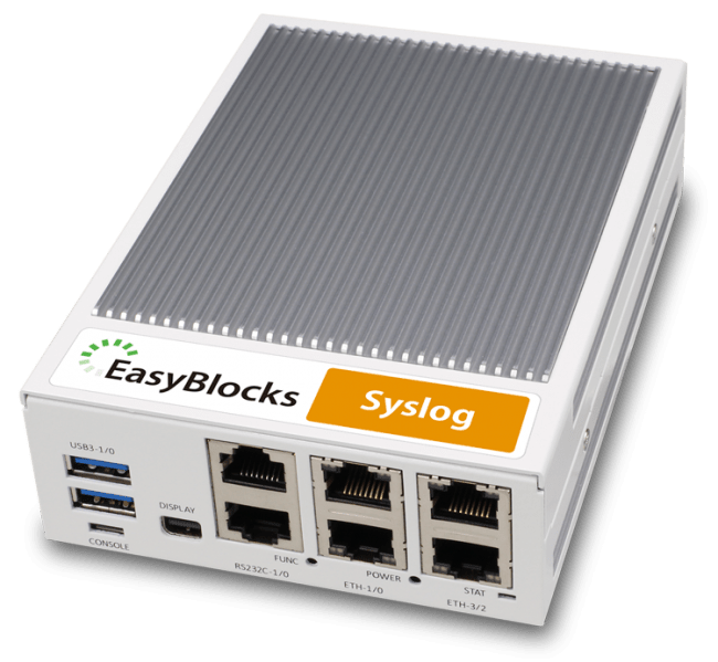 「EasyBlocks Syslog 240G・120G」 製品写真