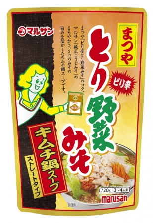 ピリ辛とり野菜みそキムチ鍋スープ720ｇ