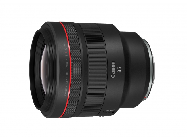 「RF85mm F1.2 L USM」 （2019年6月20日発売予定）