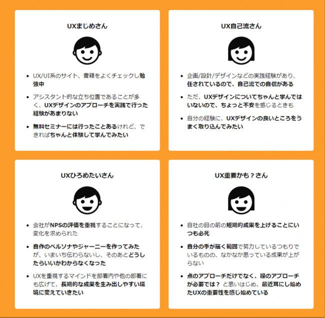 ※上記はあくまでも一例のため、これらと異なった状況の方でも構いません。