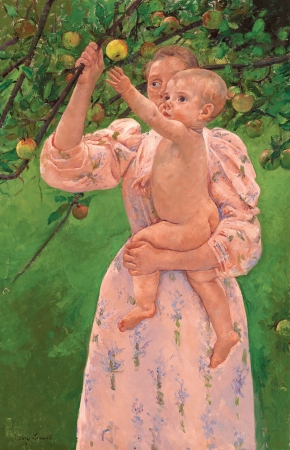 《果実をとろうとする子ども》1893年、油彩・カンヴァス、 ヴァージニア美術館蔵 Virginia Museum of Fine Arts, Richmond. Gift of Ivor and Anne Massey. Photo Travis Fullerton © Virginia Museum of Fine Arts