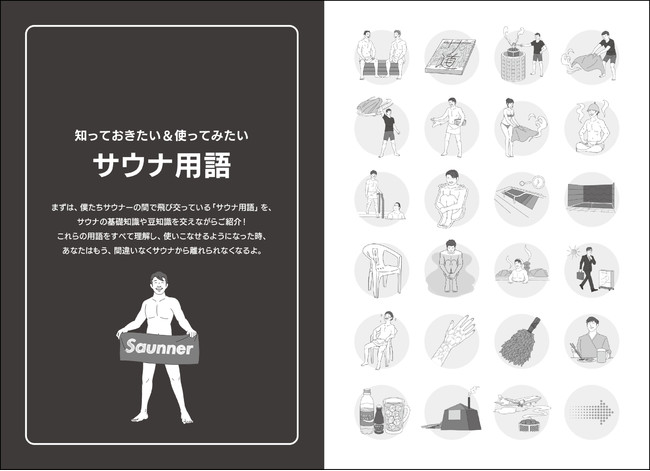 『Saunner BOOK』「知っておきたい＆使ってみたい サウナ用語」より