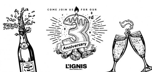 L’IGNIS  3rd Anniversary