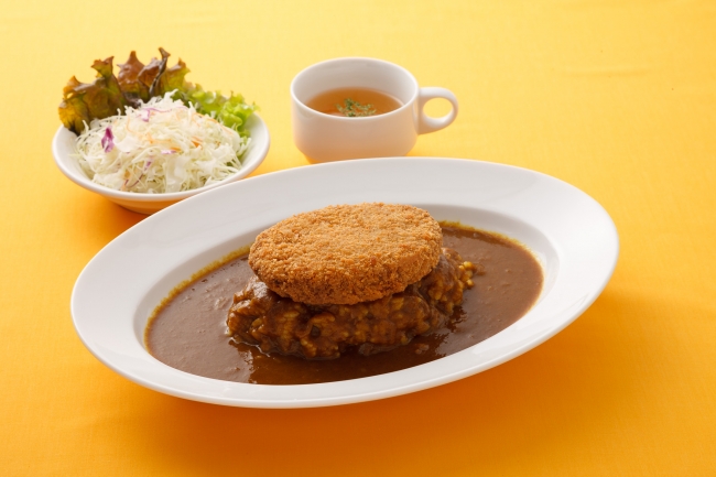 牛メンチカツカレー