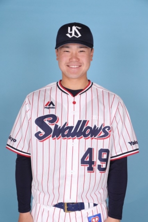 渡邉大樹選手 (C)Tokyo Yakult Swallows