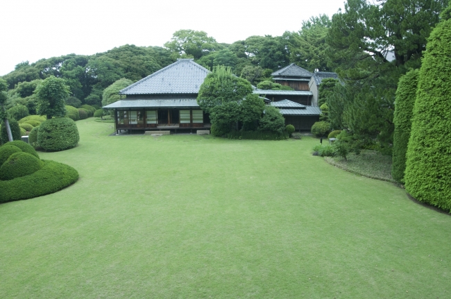 国指定重要文化財：戸定邸、国の名勝：旧徳川昭武庭園