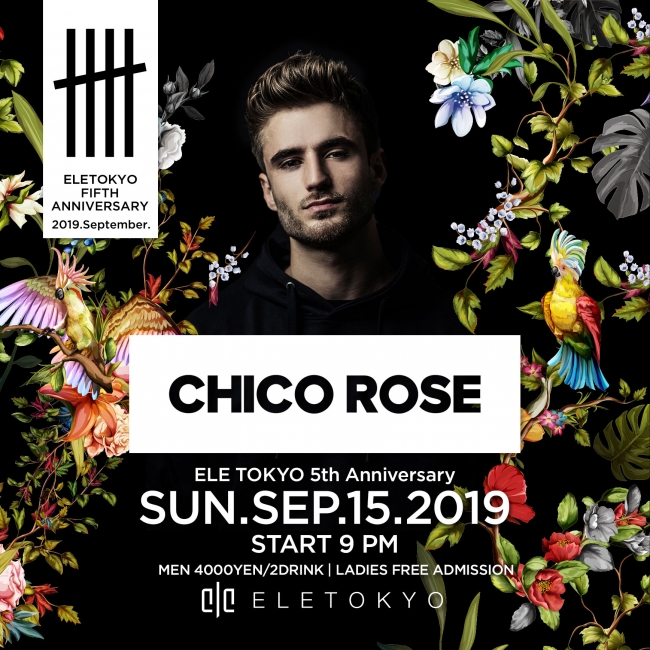 9月15日(日)CHICO ROSE